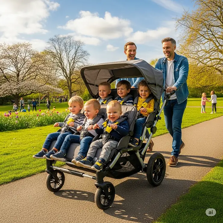 6 Best 6 Seater Pram Options for Large Families & Daycares in 2025 ...