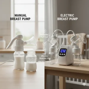 Comparison of different pump types, highlighting the best breast pump options for a dedicated relactation plan.