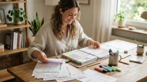 Comparing a milestone tracker journal vs digital tracker for babies using home-printed milestone pages