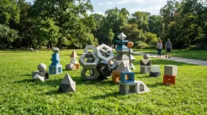 smart building blocks vs traditional blocks for toddlers taken outside for backyard creative sessions